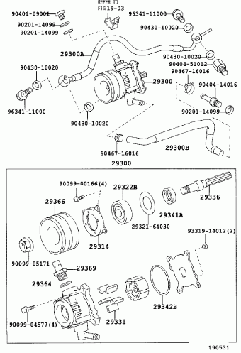 HILUX LN145L-TRMDSW KDN1##,LN1##,RZN168,173