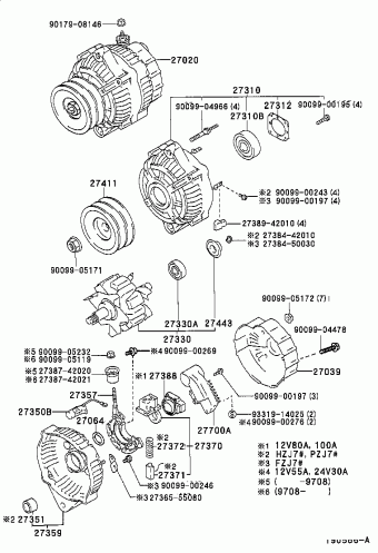 LAND CRUISER FZJ75LP-MRUV 11.1996