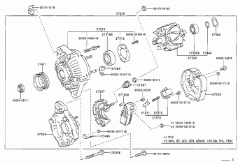 COROLLA SED/WG AE111L-GEMDKB AE11#,CE110,EE11#,ZZE11#