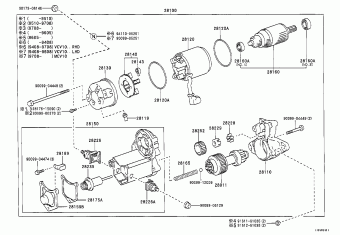 CAMRY ( SED) MCV10R-AEPGKN SXV1#,VCV10,MCV10