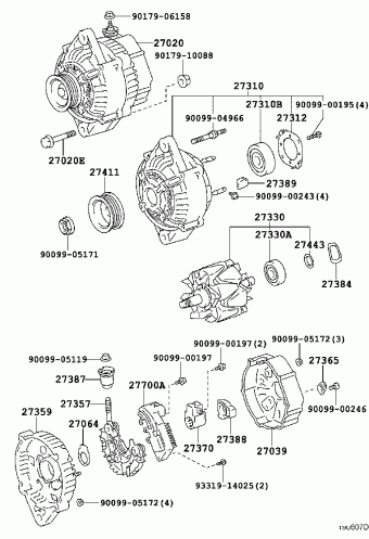 COASTER RZB40L-BRMSKV 04.2001