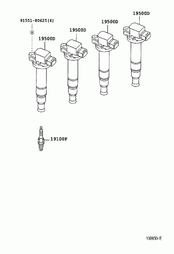 YARIS/ECHO 4D NCP11L-BEMRK NCP1#