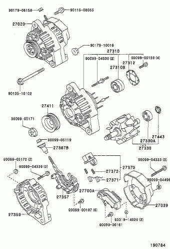 STARLET EP90L-AHHNS EP9#