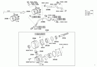 HIACE/HIACE S.B.V LXH12L-SRMRSW KLH1#,2#,LXH1#,2#,RCH1#,2#