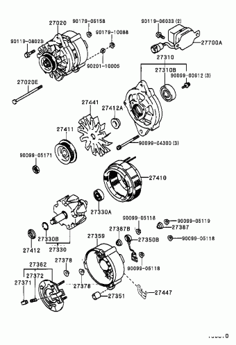 HILUX YN140R-TRMDSN 07.1999