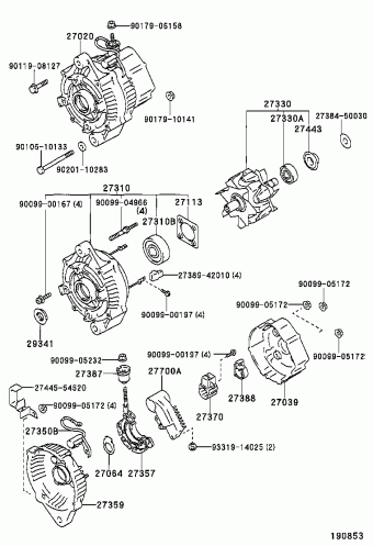 HILUX/4RUNNER (4WD) LN130R-GKMDSQ 10.1993