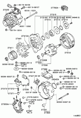 HILUX LN110L-CRMDSW 08.1988 - 08.1997