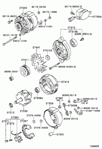 HILUX YN90L-CRMDSW 09.1991