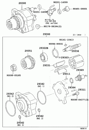 HIACE/HIACE S.B.V KLH28L-SBMRHW KLH1#,2#,LXH1#,2#,RCH1#,2#
