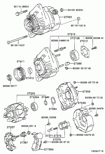 TOWNACE/LITEACE KR42R-RCSREQ CR4#,KR4#,SR40