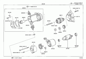 TACOMA RZN150L-CRMDKAB RZN140,150,19#,VZN150,195