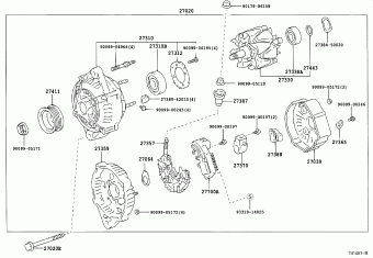 TACOMA RZN171L-CRPDKAB RZN161,171,VZN160,170