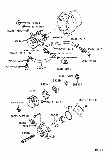 HILUX/4RUNNER (4WD) LN106R-PRMDSQ 09.1994