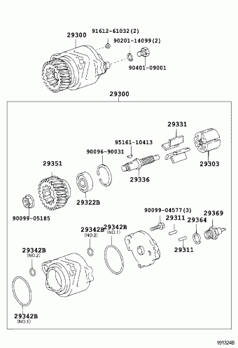 COASTER BB54L-ZCMSW BB5#,RZB5#,TRB53,XZB53