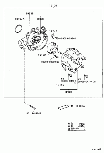 HILUX VZN130L-GKMSEW 02.1993