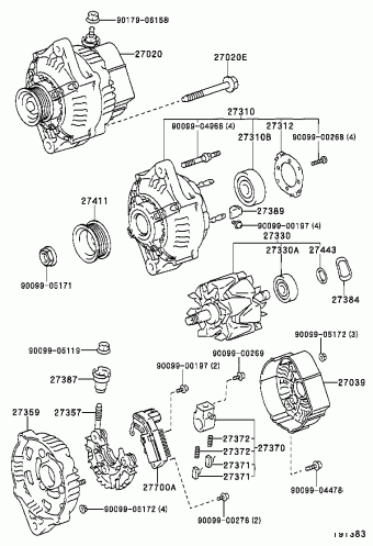 HILUX 2WD RZN200L-TRMDK 12.2003