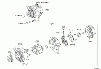 COROLLA HB CDE120L-AHMDYW CDE120,NDE120,ZZE12#