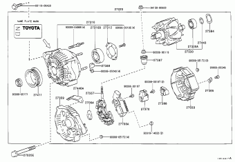 YARIS/ECHO VERSO NLP20L-CHMGXW NCP2#,NLP2#