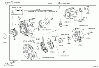 YARIS/ECHO VERSO NLP20L-CHMGXW NCP2#,NLP2#