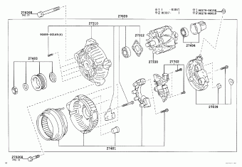 AVENSIS AZT250L-ALMEHW ADT25#,AZT25#,CDT250,ZZT25#
