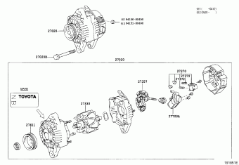 YARIS NCP13L-AGMVKW NCP1#,NLP10,SCP10