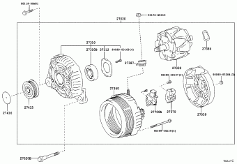 COROLLA SED/WG CDE120L-DWMNXW CDE120,NDE120,ZZE12#