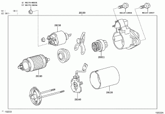 COROLLA SED/WG CDE120L-DWMNXW CDE120,NDE120,ZZE12#