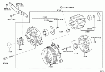 COROLLA SED/WG NDE120L-DWMDYW CDE120,NDE120,ZZE12#
