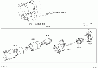 COROLLA SED/WG NDE120L-DWMDYW CDE120,NDE120,ZZE12#