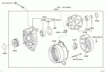 AVENSIS ADT251L-AWFEXW ADT25#,AZT25#,CDT250,ZZT25#