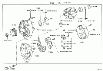 YARIS/ECHO 4D NCP11L-BEPRKV NCP1#