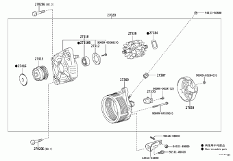 PREVIA/TARAGO GSR50L-GFTGKV ACR50,GSR50