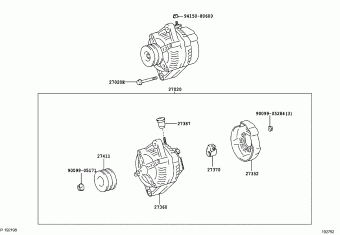 COASTER XZB53L-ZEMSY BB5#,RZB5#,TRB53,XZB53