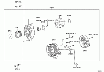 COROLLA HB ZRE152R-AHFDKQ ZRE152