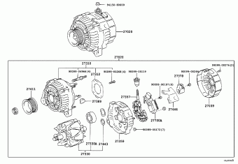 CAMRY ACV30L-AEPNKW ACV3#,MCV30