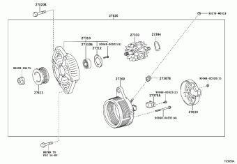 YARIS KSP90R-CHMRKW KSP90,NLP90,NSP90,SCP90
