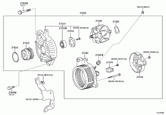 YARIS NSP90L-CHFRKW KSP90,NLP90,NSP90,SCP90