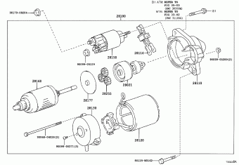 AVENSIS ADT271L-AWTGXW ADT27#,WWT27#,ZRT27#
