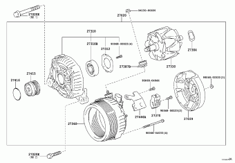 CAMRY/AURION/HV ACV40R-DEADKQ ACV40,AHV40,GSV40