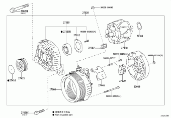 RAV4 ACA38L-ANPXK ACA3#,ALA3#,GSA33,ZSA3#