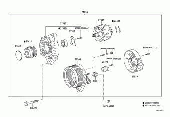 AVENSIS ZRT270L-AEFEPW ADT27#,WWT27#,ZRT27#