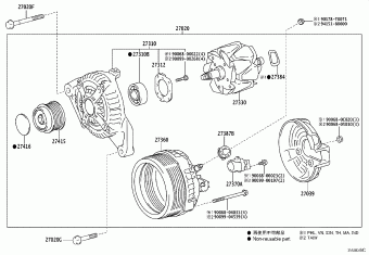 CAMRY/HYBRID ASV50R-JETGKD ACV51,ASV5#,AVV50