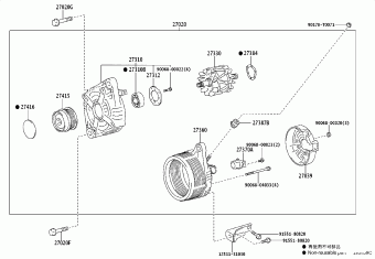 CAMRY/AURION/HV GSV50L-JETDKV ASV50,AVV50,GSV50
