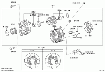 CAMRY/HYBRID GSV50L-AETGKW ACV51,ASV5#,AVV50,GSV50