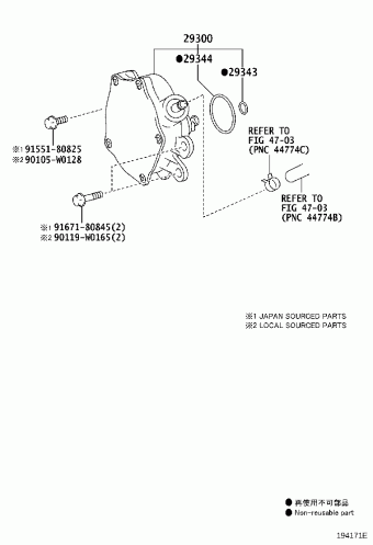 COROLLA ZRE181L-DEFNPW NDE180,NRE180,ZRE18#