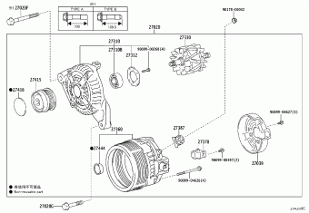 RAV4 ASA44L-ANTQKC ASA4#,ZSA4#