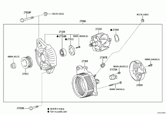 YARIS NSP150L-AHPRKC NSP15#