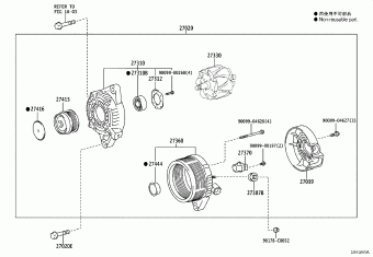 LEVIN/HYBRID ZRE181L-CEMNKC NRE181,ZRE18#,ZWE182