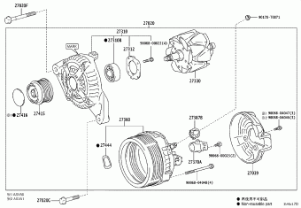 CAMRY/HYBRID ASV50R-JETEKT ACV51,ASV5#,AVV50