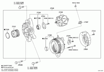 INNOVA TGN140R-MDTHKD GUN14#,TGN14#